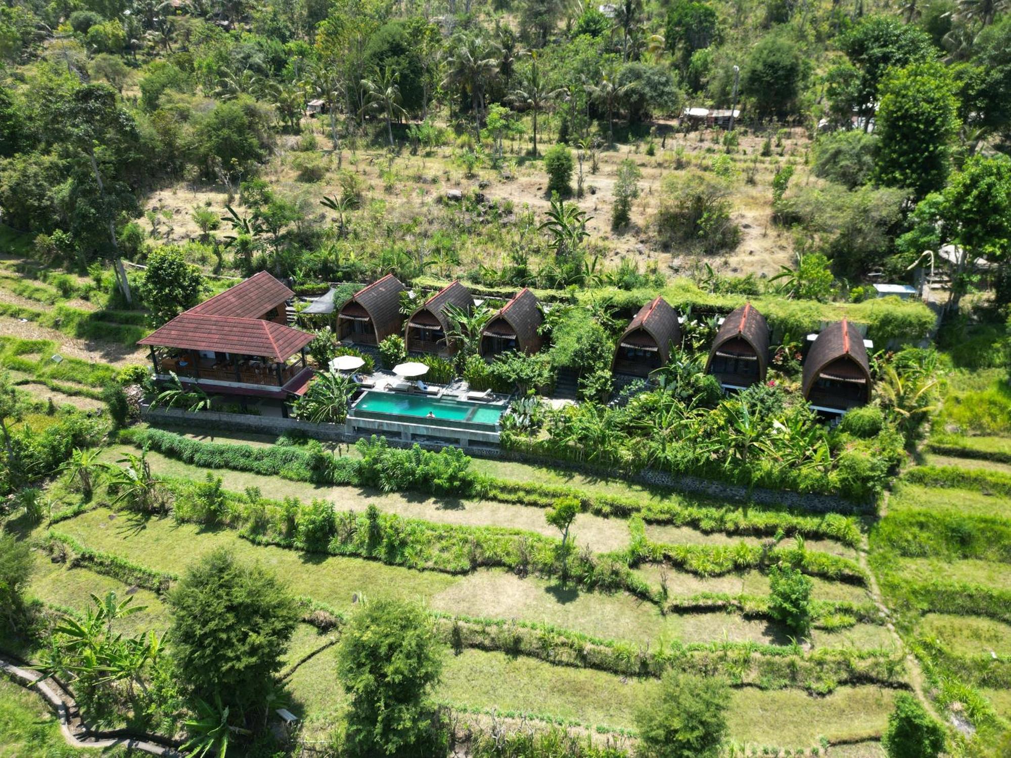 Lumbung Seraya Villa Karangasem Exterior foto