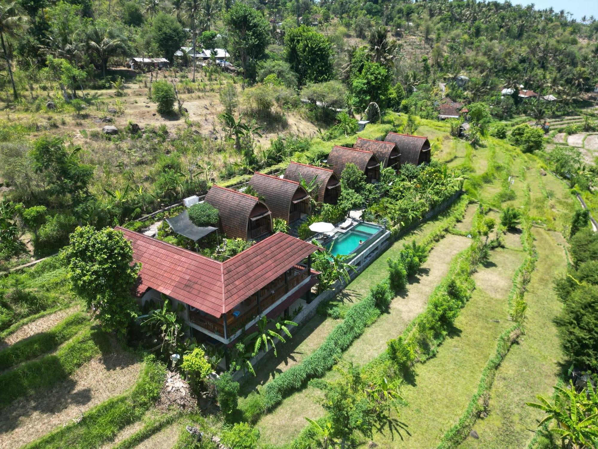 Lumbung Seraya Villa Karangasem Exterior foto